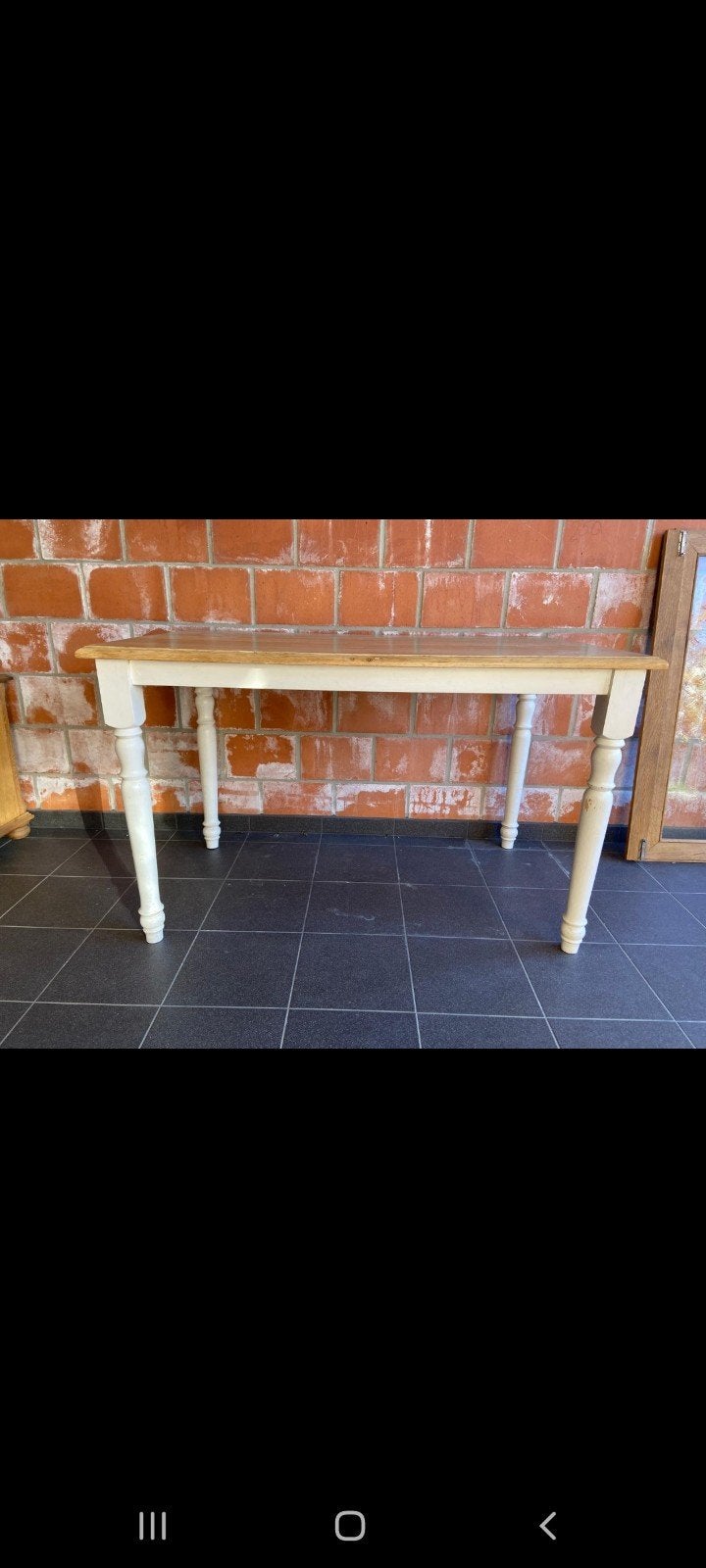 eettafel hout, Ophalen