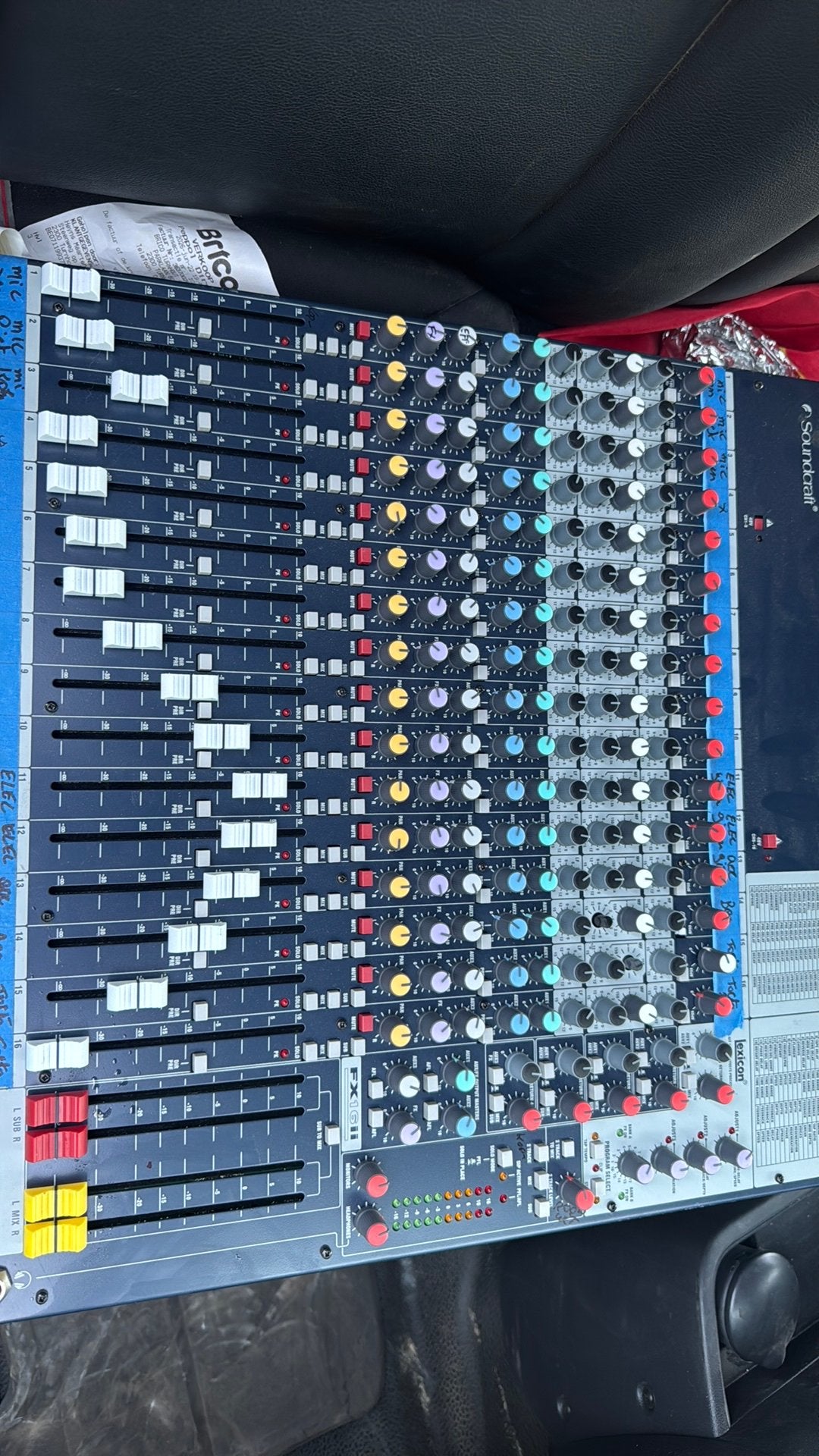 Soundcraft FX16II, Muziek en Instrumenten, Ophalen, Gebruikt