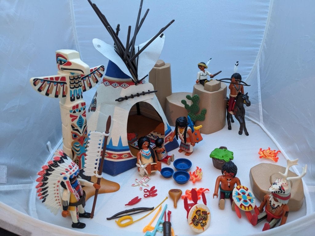 Playmobil Indiens, Autres séries, Comme neuf, Autres types, Kit complet