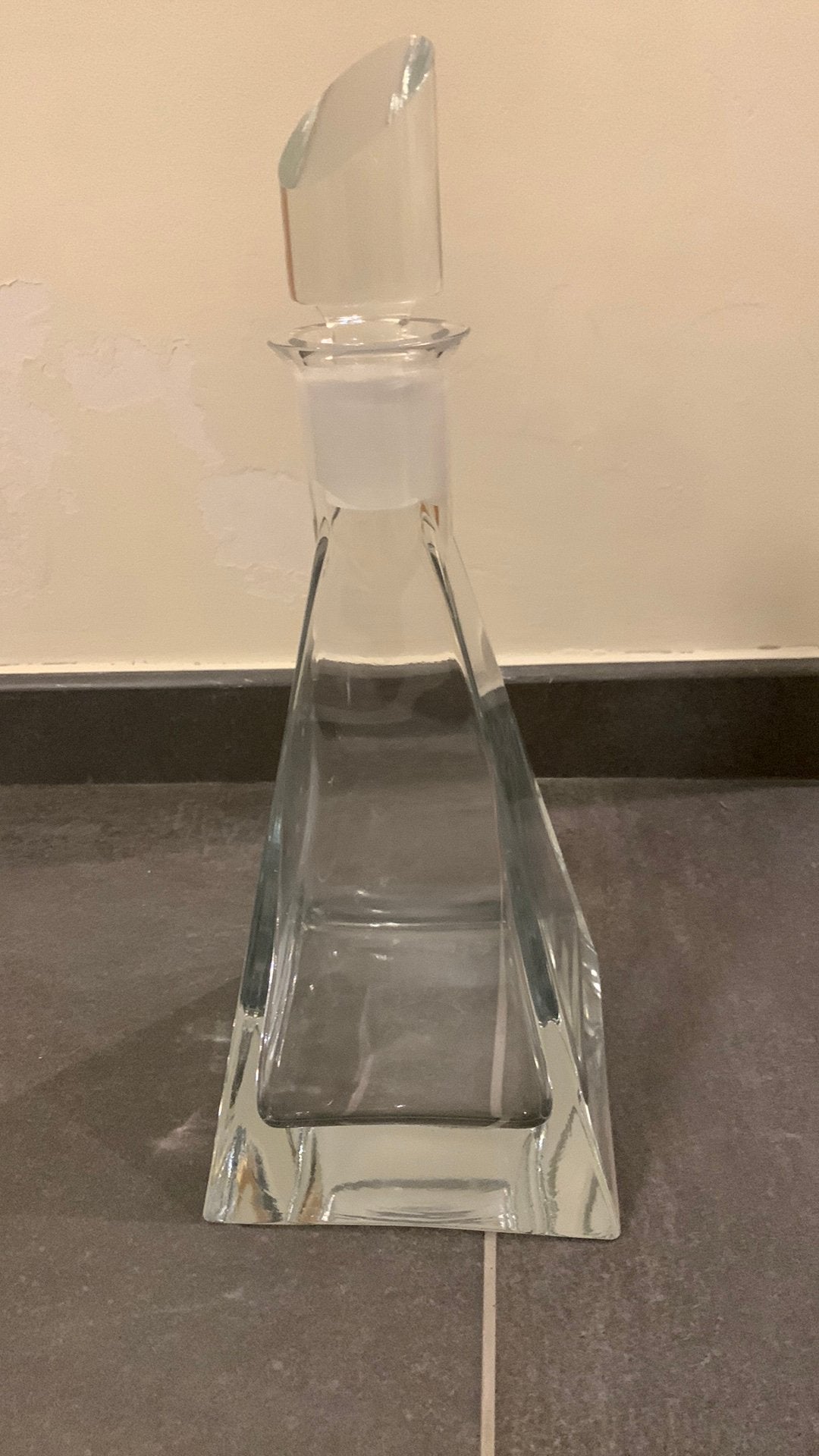 Carafe en verre, Enlèvement, Utilisé, Verre
