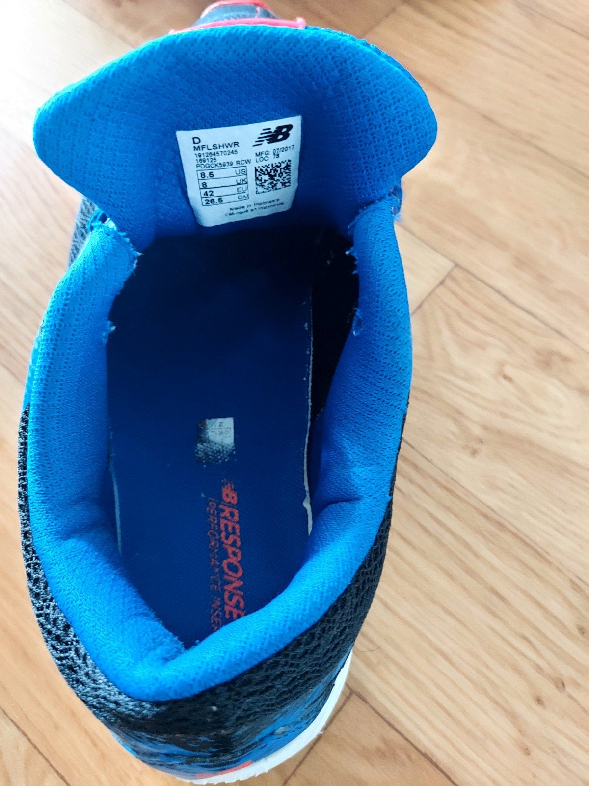 new balance, Vêtements | Hommes, Enlèvement ou Envoi, New balance, Comme neuf, Bleu