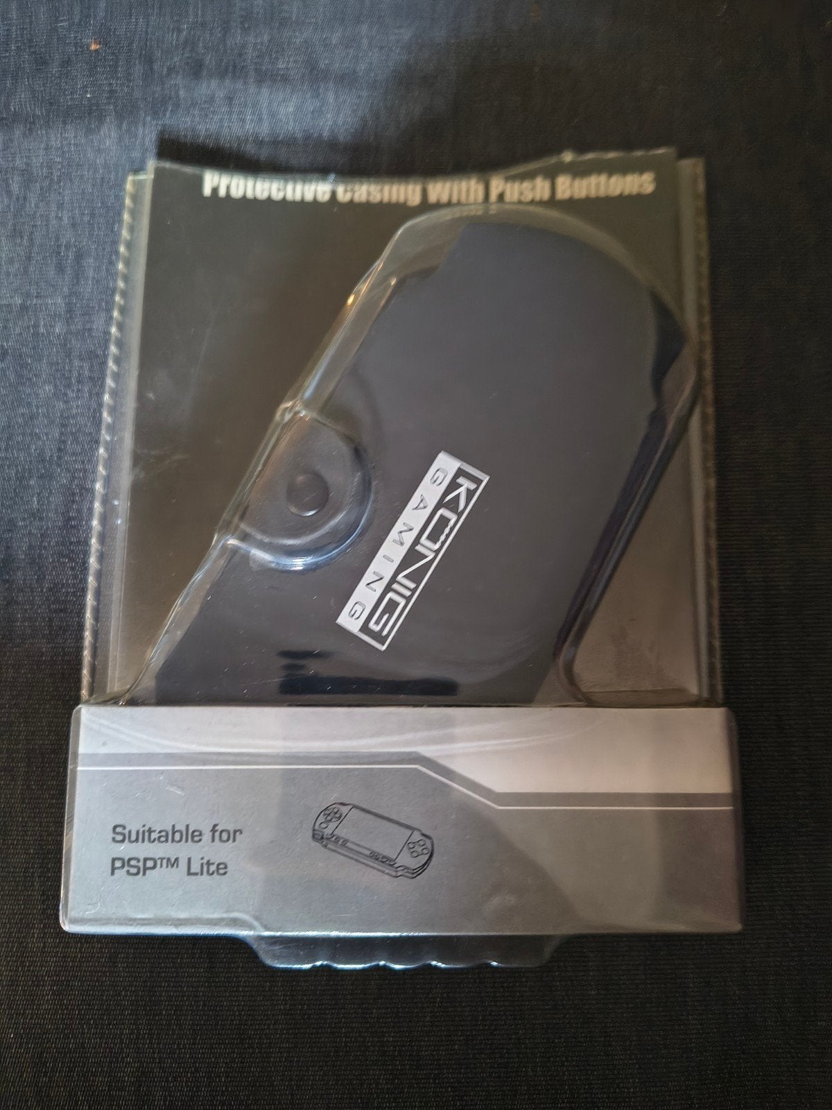 Psp lite Case Konig in nieuwstaat, Games en Spelcomputers, Ophalen of Verzenden, Nieuw, Zwart, PSP Slim