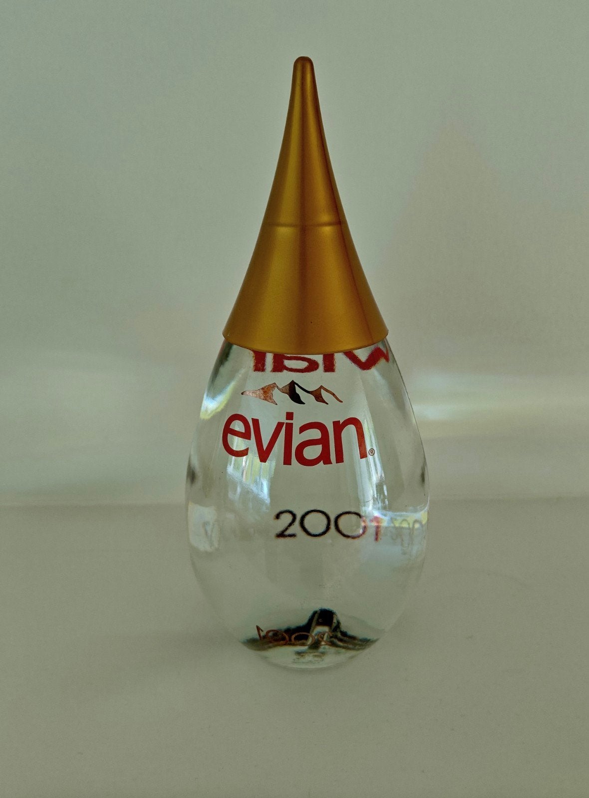Evian 2001 Limited Edition glazen waterfles, Collections, Collections Autre, Enlèvement