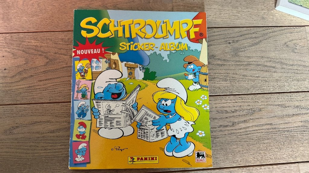 PANINI Schtroumpf, Ophalen of Verzenden, Zo goed als nieuw