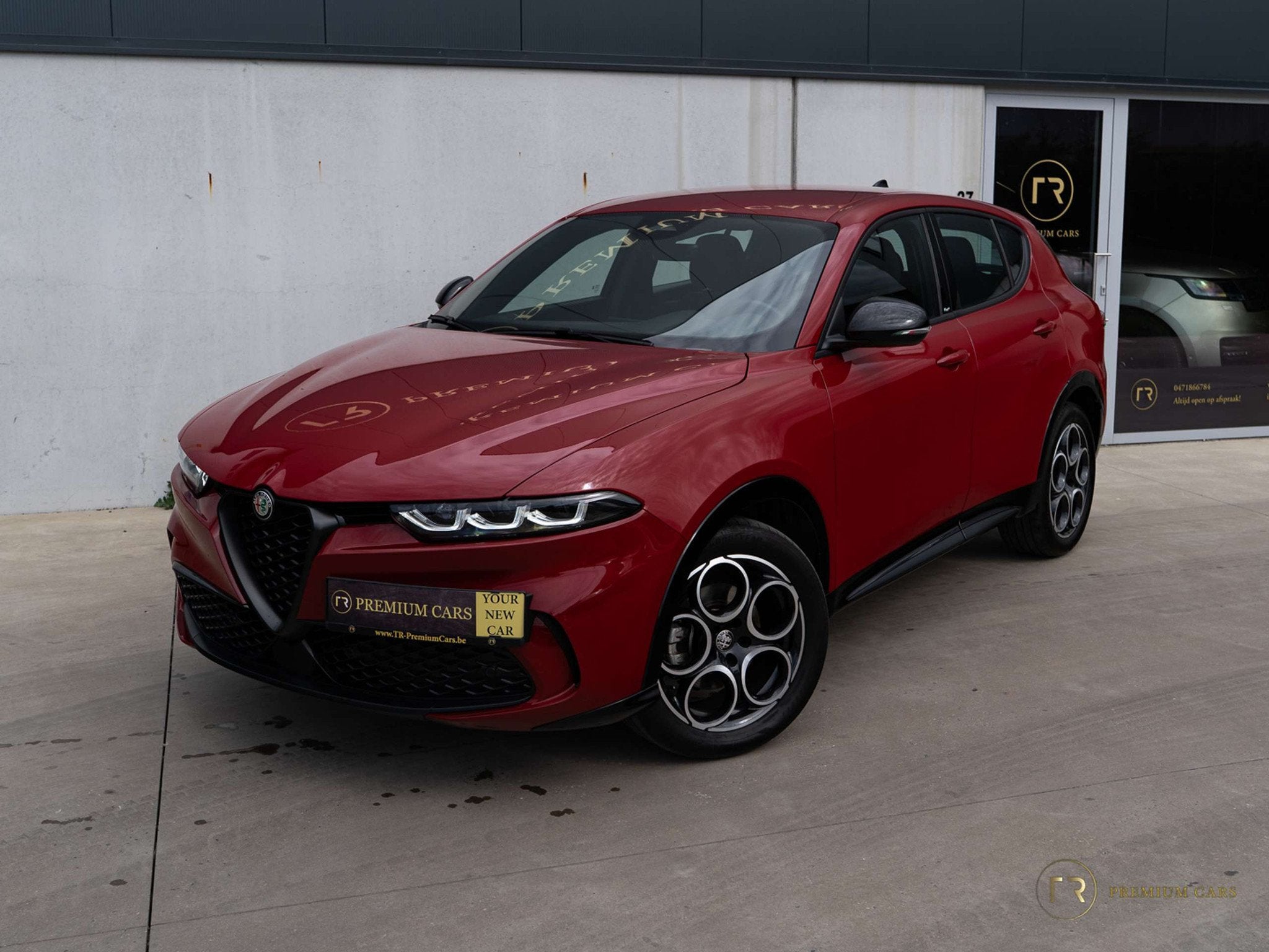 Alfa Romeo Tonale Sprint l Camera l (bj 2024, automaat), Auto's, Stof, Gebruikt, Zwart, 4 cilinders