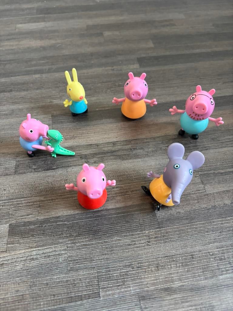 Peppa Pig figuurtjes, Verzenden, Zo goed als nieuw