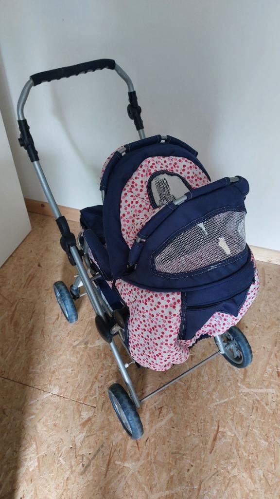 Poussette Cerise et Capucine, Ophalen, Zo goed als nieuw, Auto, Met wieltjes