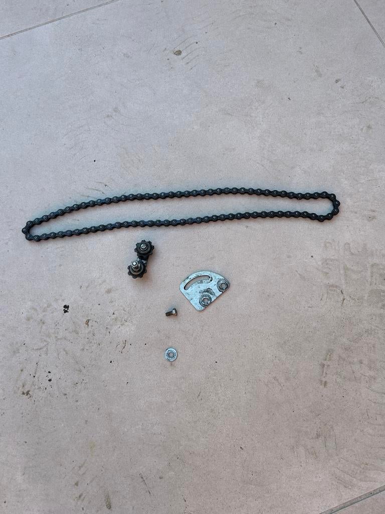 Honda camino ketting met tandwielen en plaat, Ophalen of Verzenden, Zo goed als nieuw, Overige typen