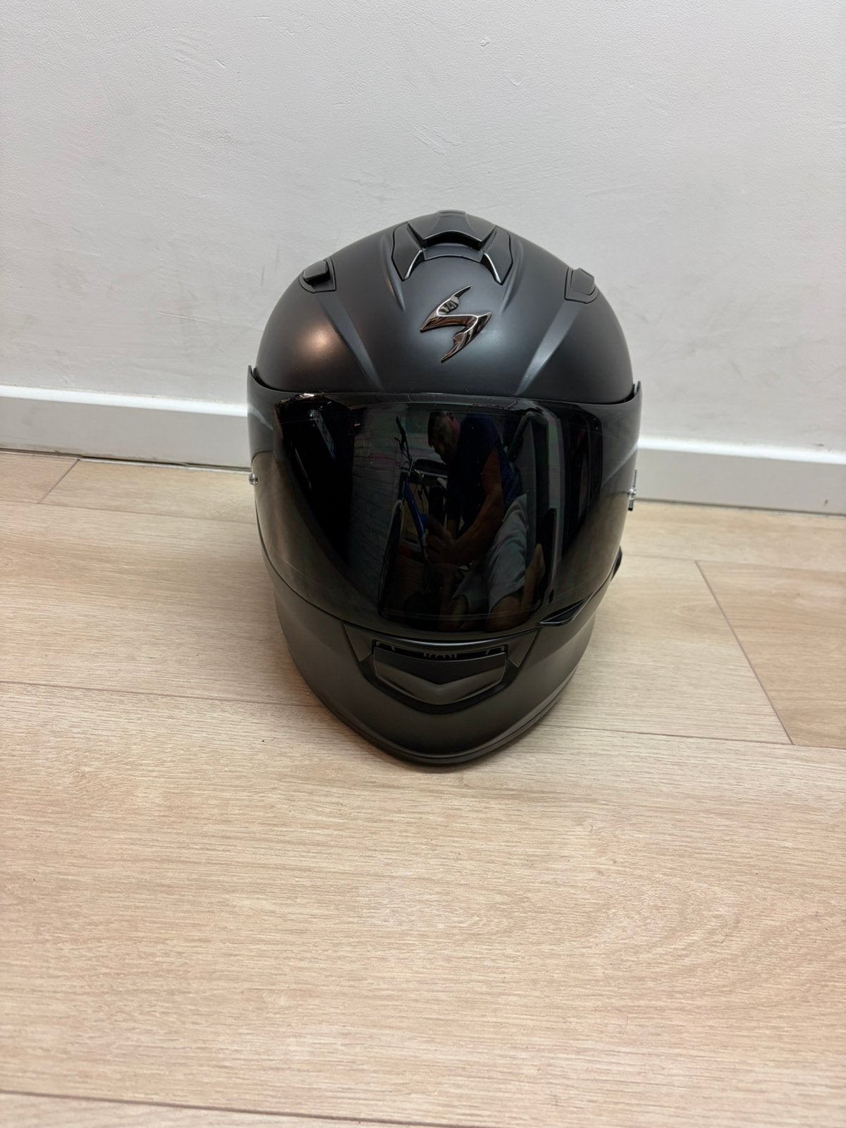 Casque scorpion, Vélos & Vélomoteurs, Enlèvement, Comme neuf