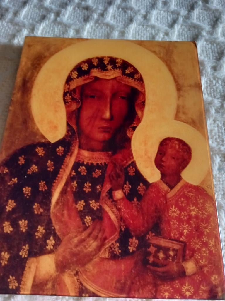 Foto van de zwarte madonna, Ophalen of Verzenden