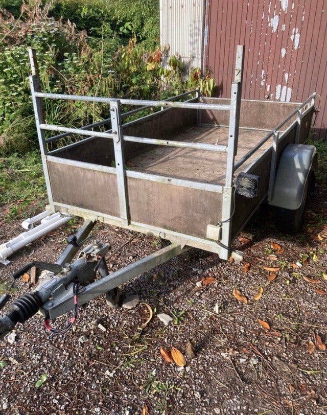 Aanhangwagen MTM1300 kg, Ophalen, Gebruikt