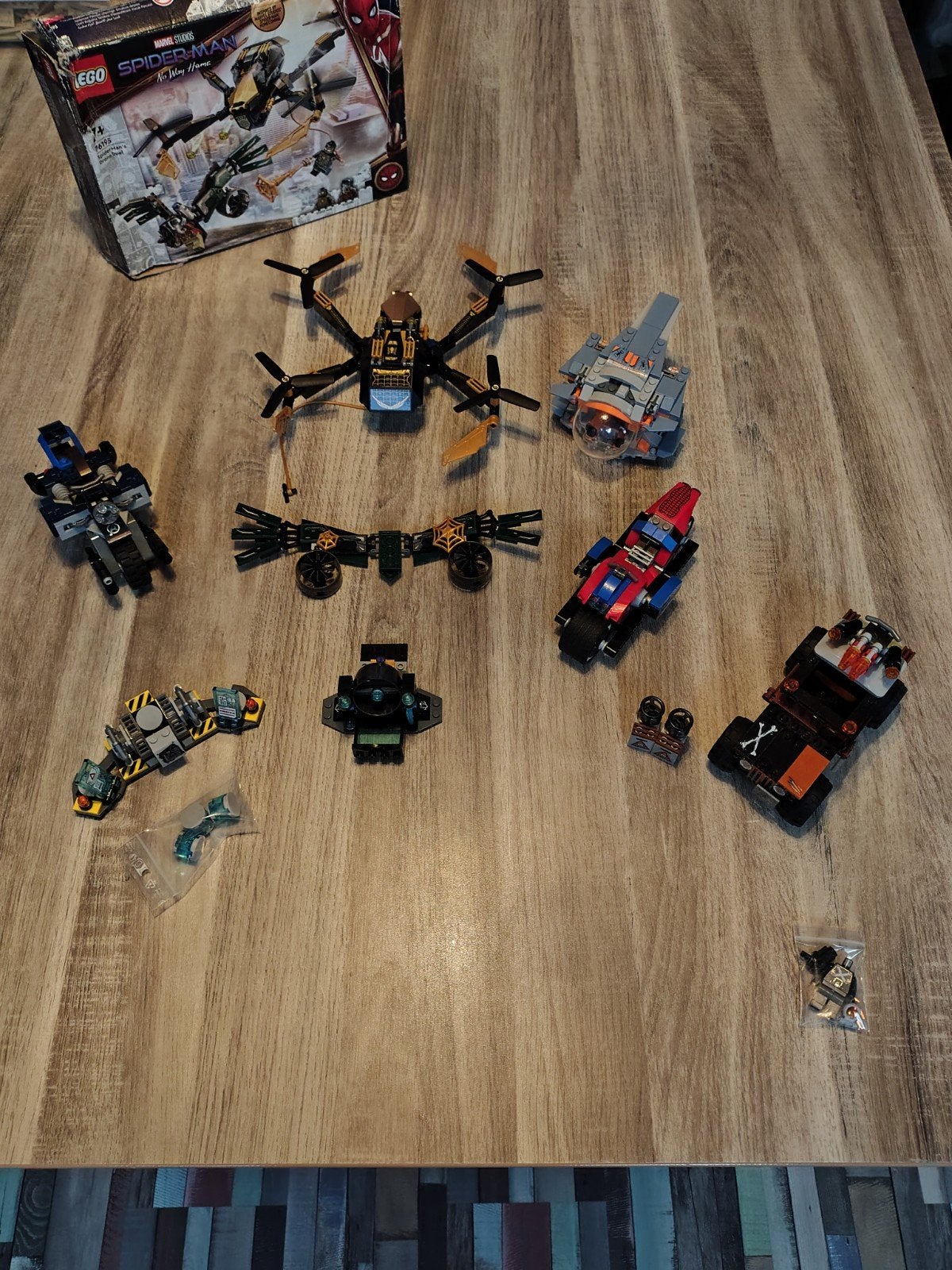 Lego Marvel voertuigen in bulk, Gebruikt, Marvel, Lego, Ophalen of Verzenden