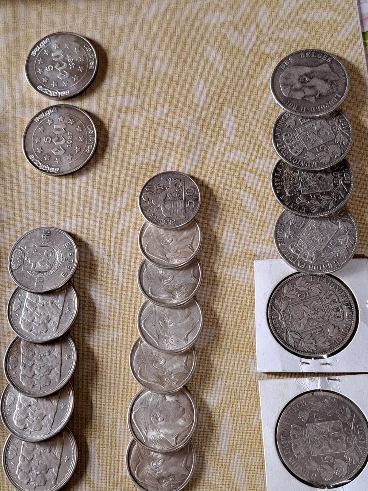 Oude Belgische munten, Postzegels en Munten, Ophalen, Munten