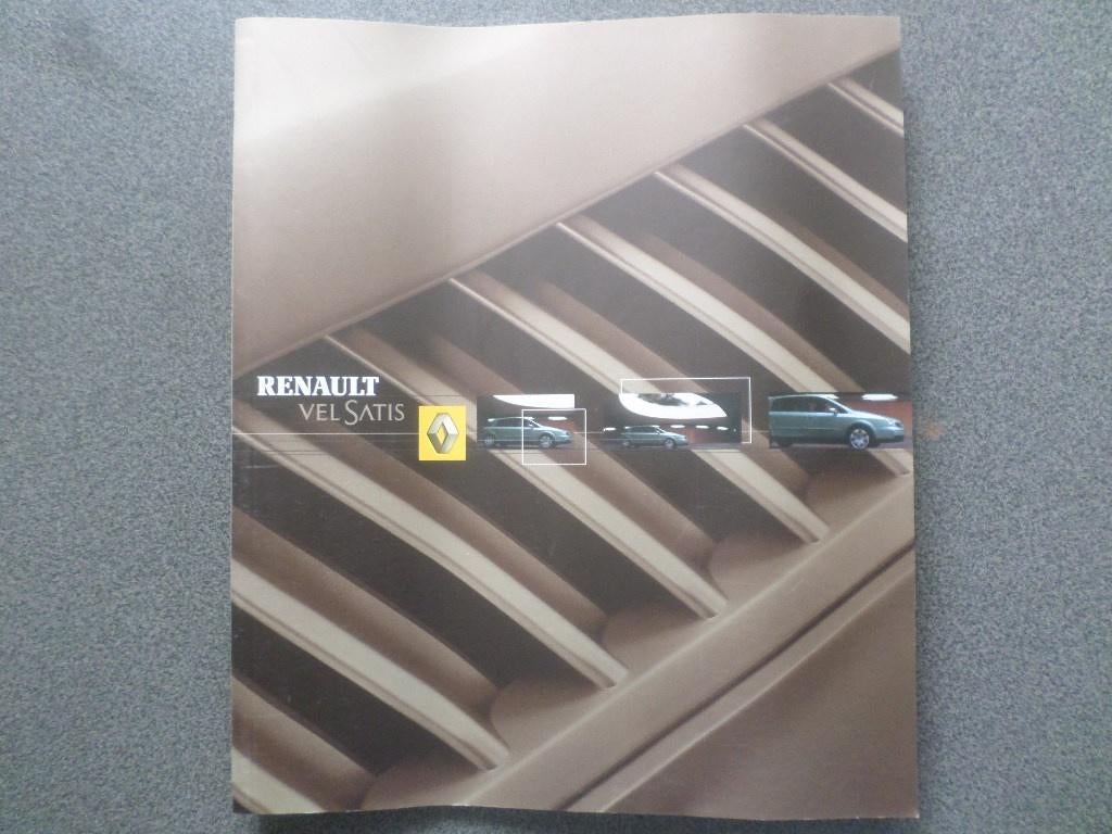 Renault Vel Satis 2003 brochure, Ophalen of Verzenden, Renault