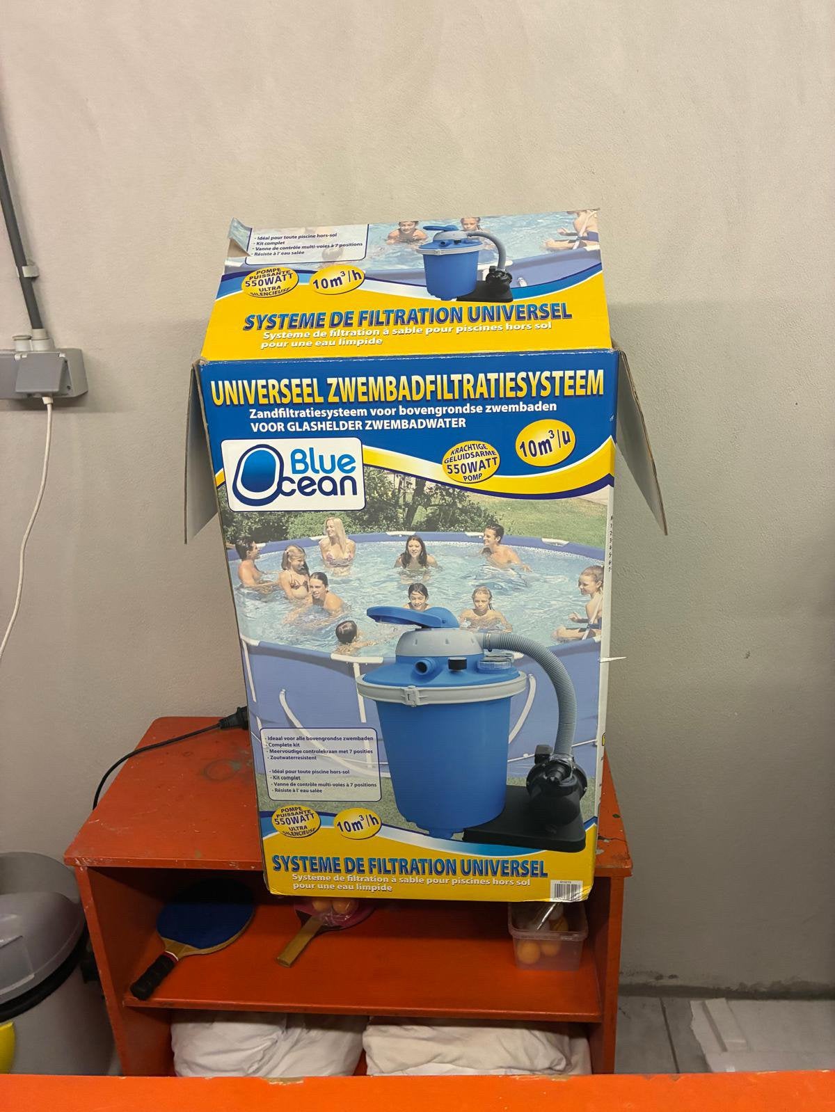 Zandfilter voor zwembad, Ophalen, Gebruikt, Zwembadpomp