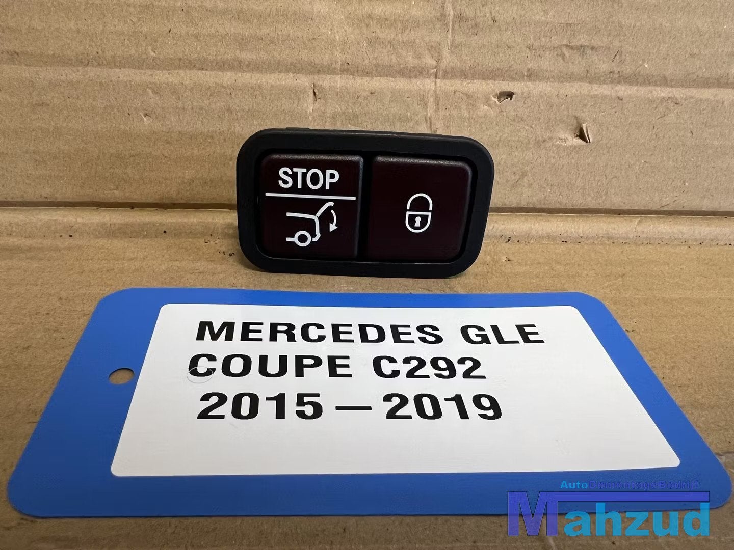 MERCEDES GLE COUPE C292 Achterklep schakelaar 2015-2019 2128, Autos : Pièces & Accessoires, Mercedes-Benz AG, Mercedes-Benz, Utilisé