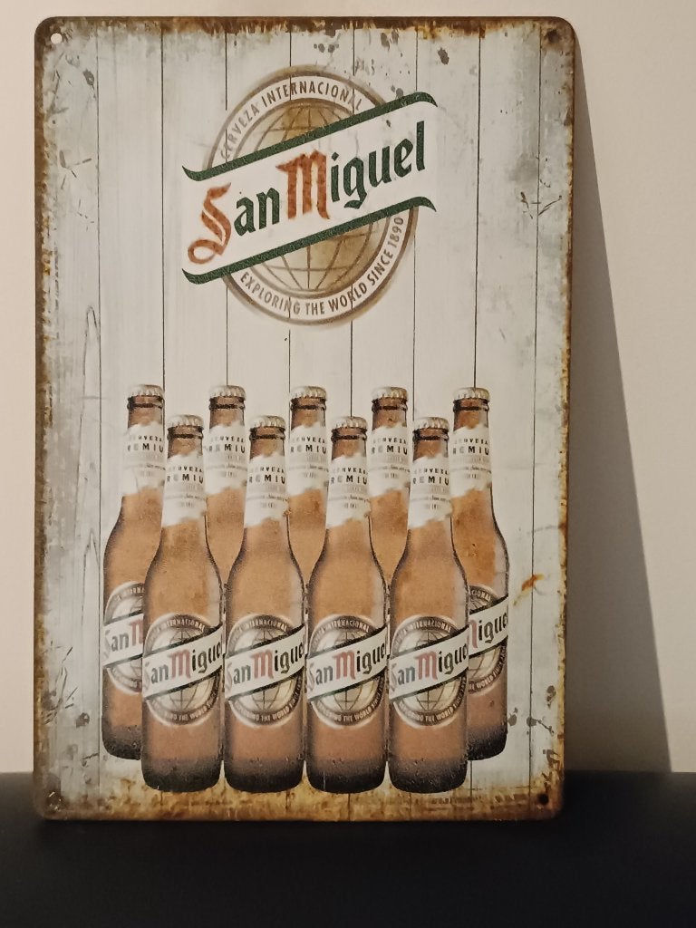 muurdecoratie San Miguel, Metaal, 30 cm, Gebruikt, 20 cm