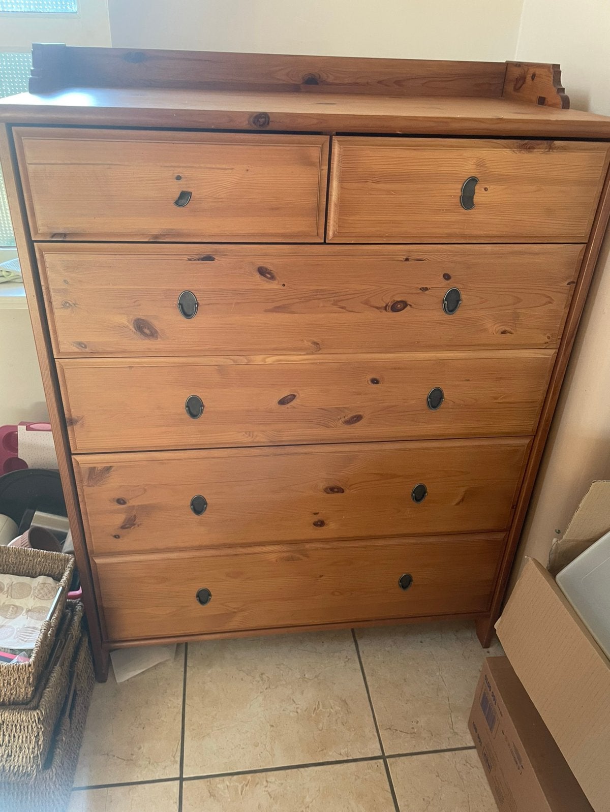 Commode, Maison & Meubles, 5 tiroirs ou plus, Enlèvement, Utilisé, 50 à 100 cm