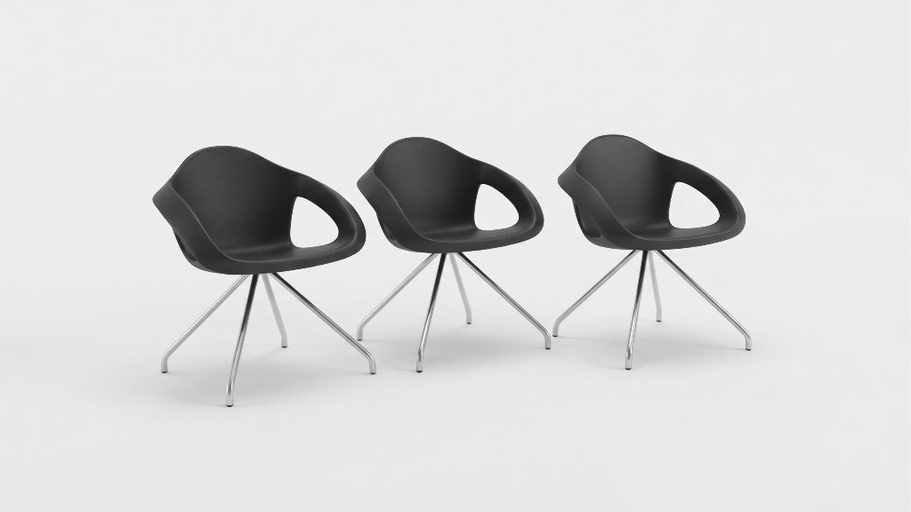 Chaises Lonc Design, Neuf, Inox, Chaise, 3 places