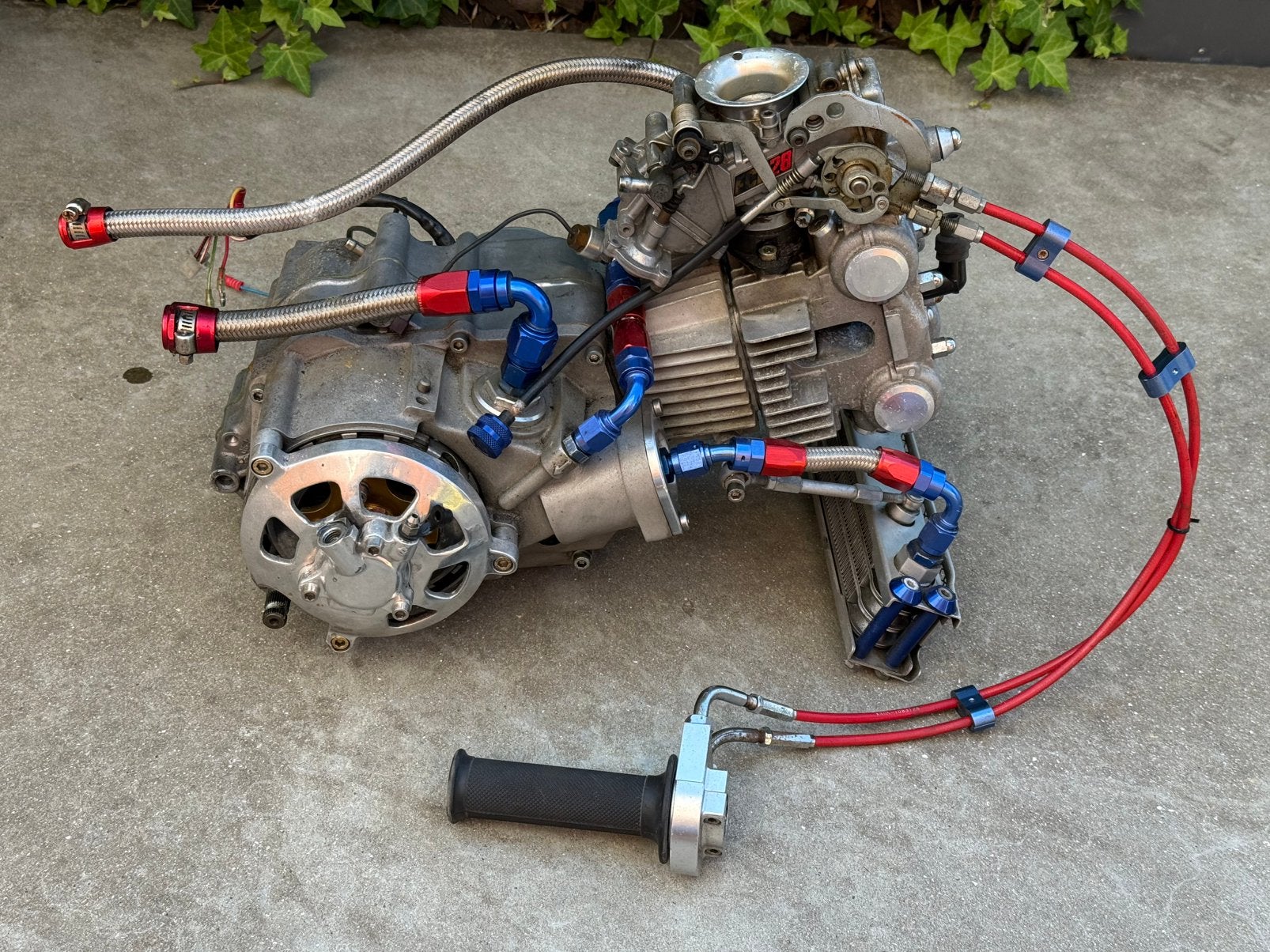 124cc Takegawa OT droge 4 klepper, CD113 +R, Motoren, Ophalen, Gebruikt