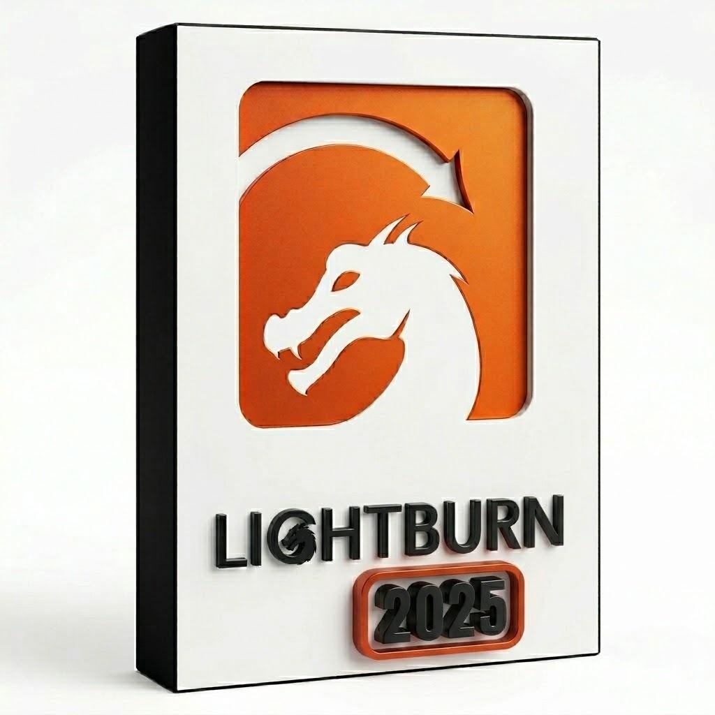 LightBurn 2025 Volledige Versie, Computers en Software, Ontwerp- en Bewerkingssoftware, Ophalen, Nieuw, Windows