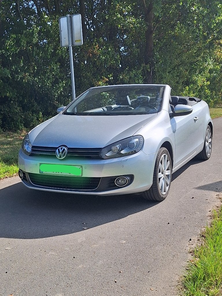 Golf cabriolet, Auto's, Zwart, 4 cilinders, Cabriolet, 1600 cc