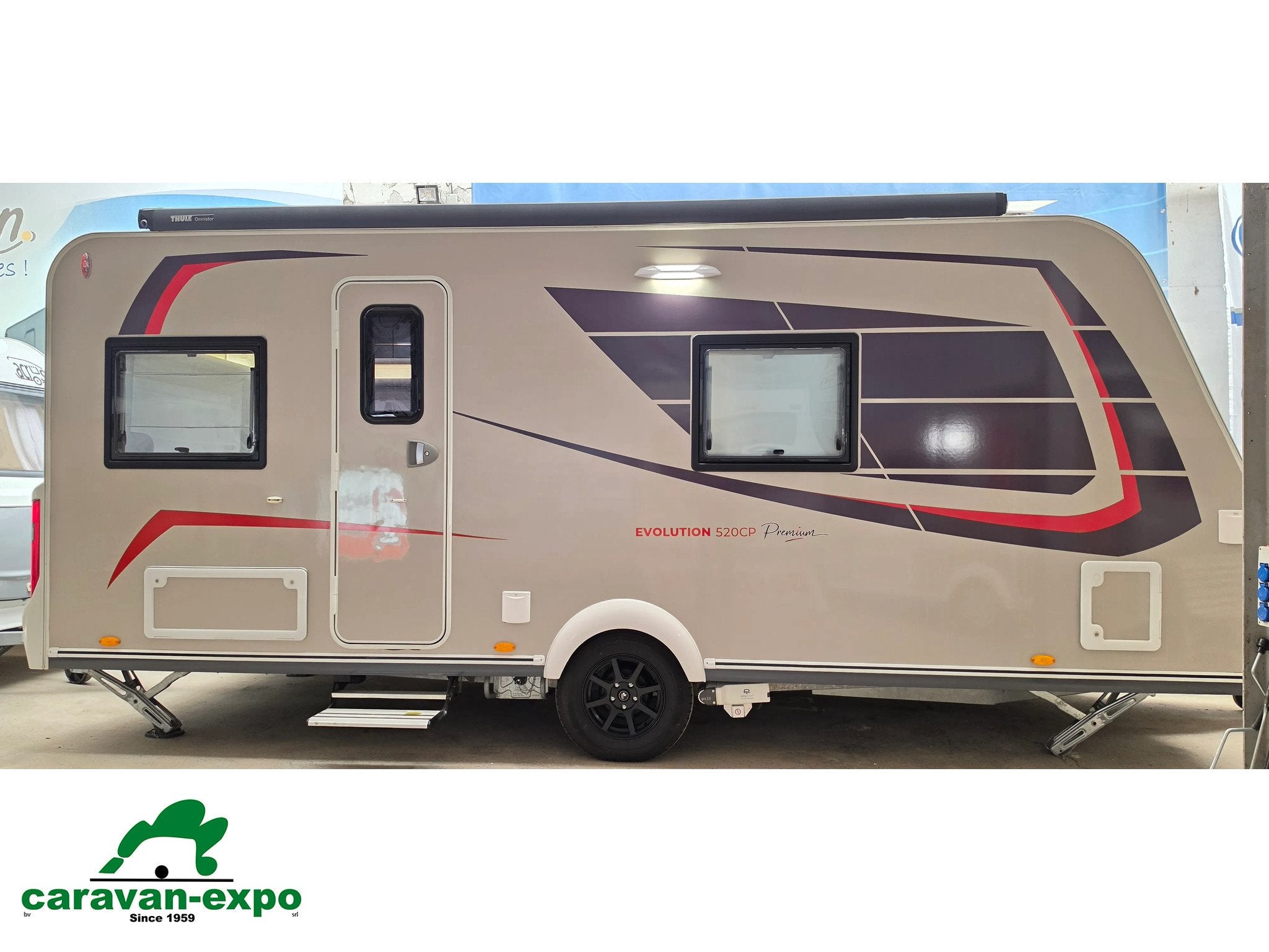 STERCKEMAN EVOLUTION 520 CP, Caravanes & Camping, Jusqu'à 4, Sterckeman, Entreprise, 5 à 6 mètres