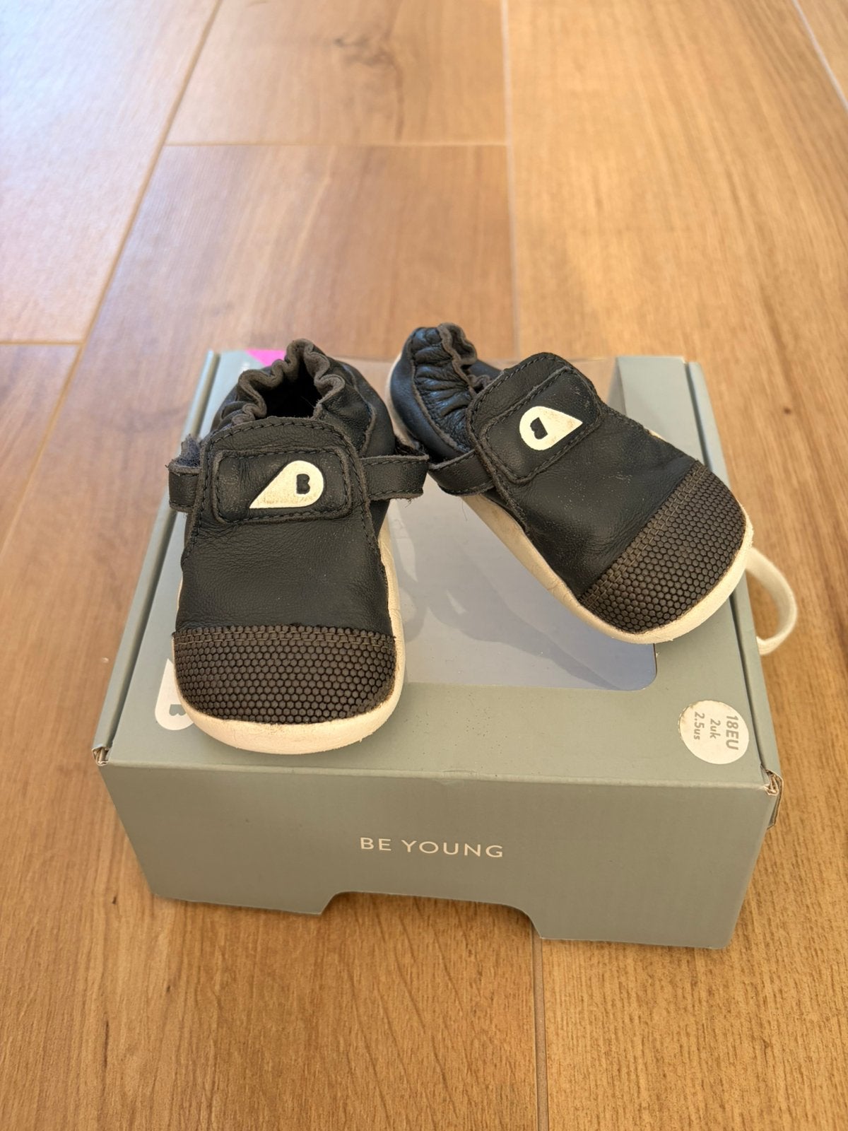 Premieres chaussures Bobux Step up First Walker - taille 18, Enlèvement, Utilisé, Garçon ou Fille