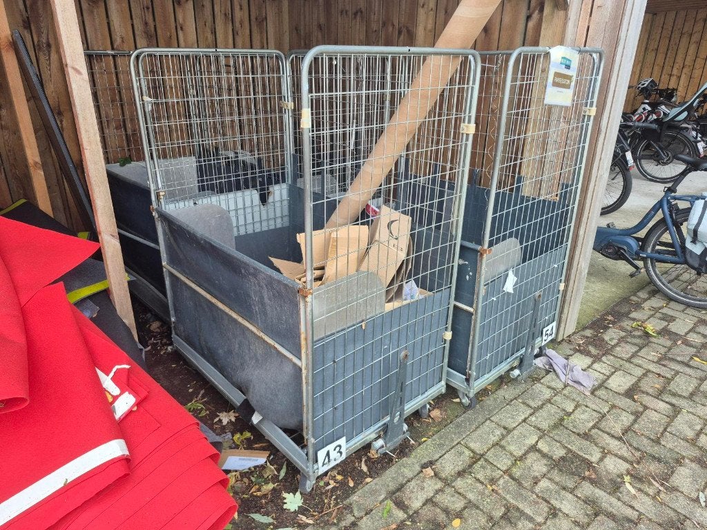 4x magazijnkar 80x120 H160, Zakelijke goederen, Ophalen