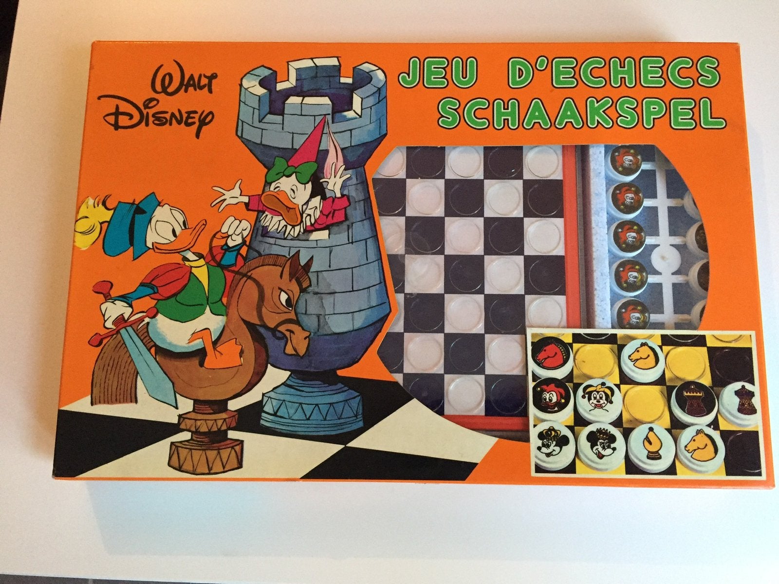 Jeu d'Échecs Walt Disney Vintage (Années 70) - NEUF D'ÉPOQUE, Enlèvement ou Envoi, Comme neuf