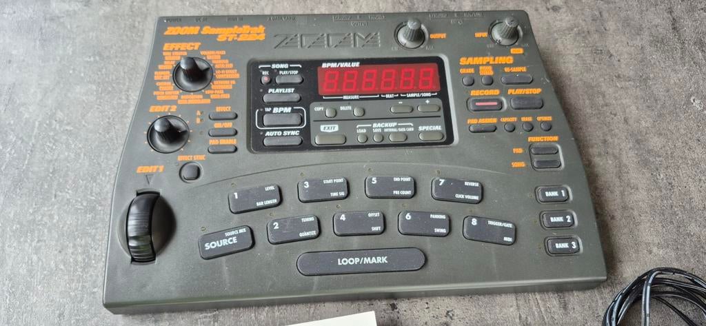 Zoom Sampletrak ST-224 Sampler, Muziek en Instrumenten, Samplers, Ophalen of Verzenden, Zo goed als nieuw