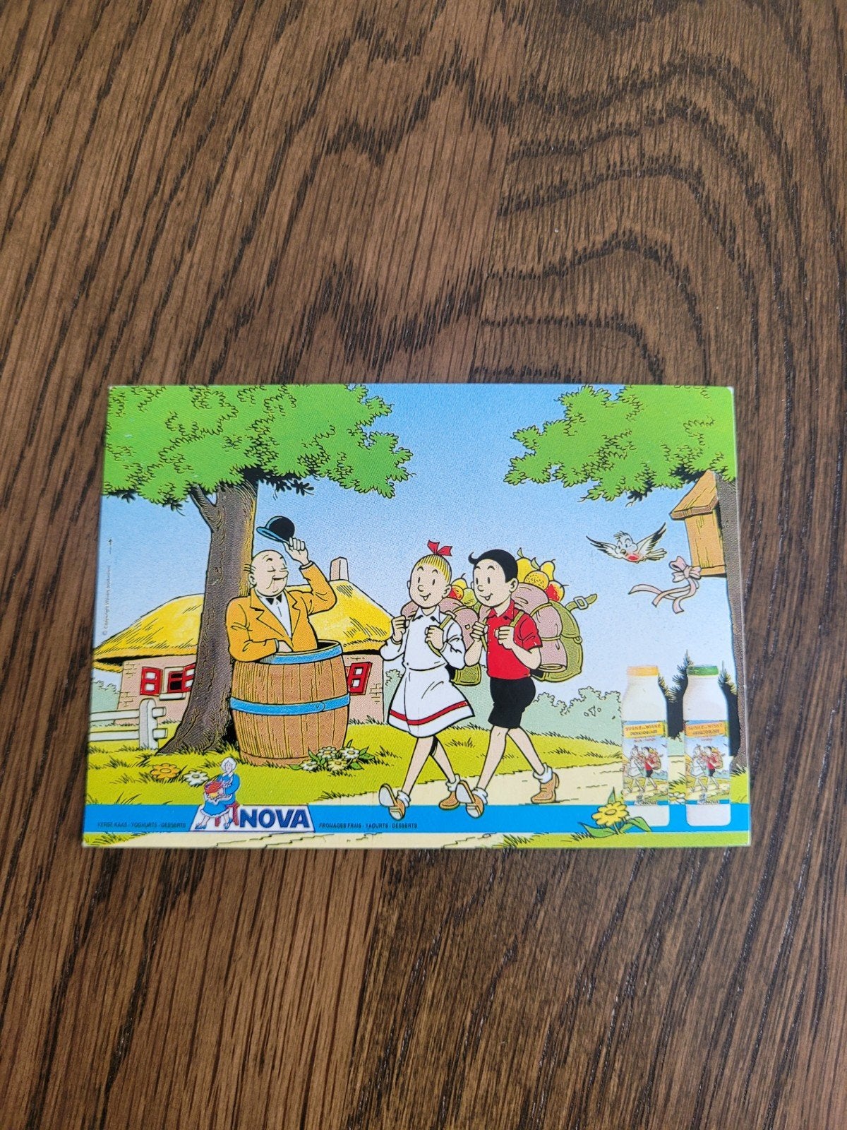 oude sticker suske en wiske, Ophalen of Verzenden