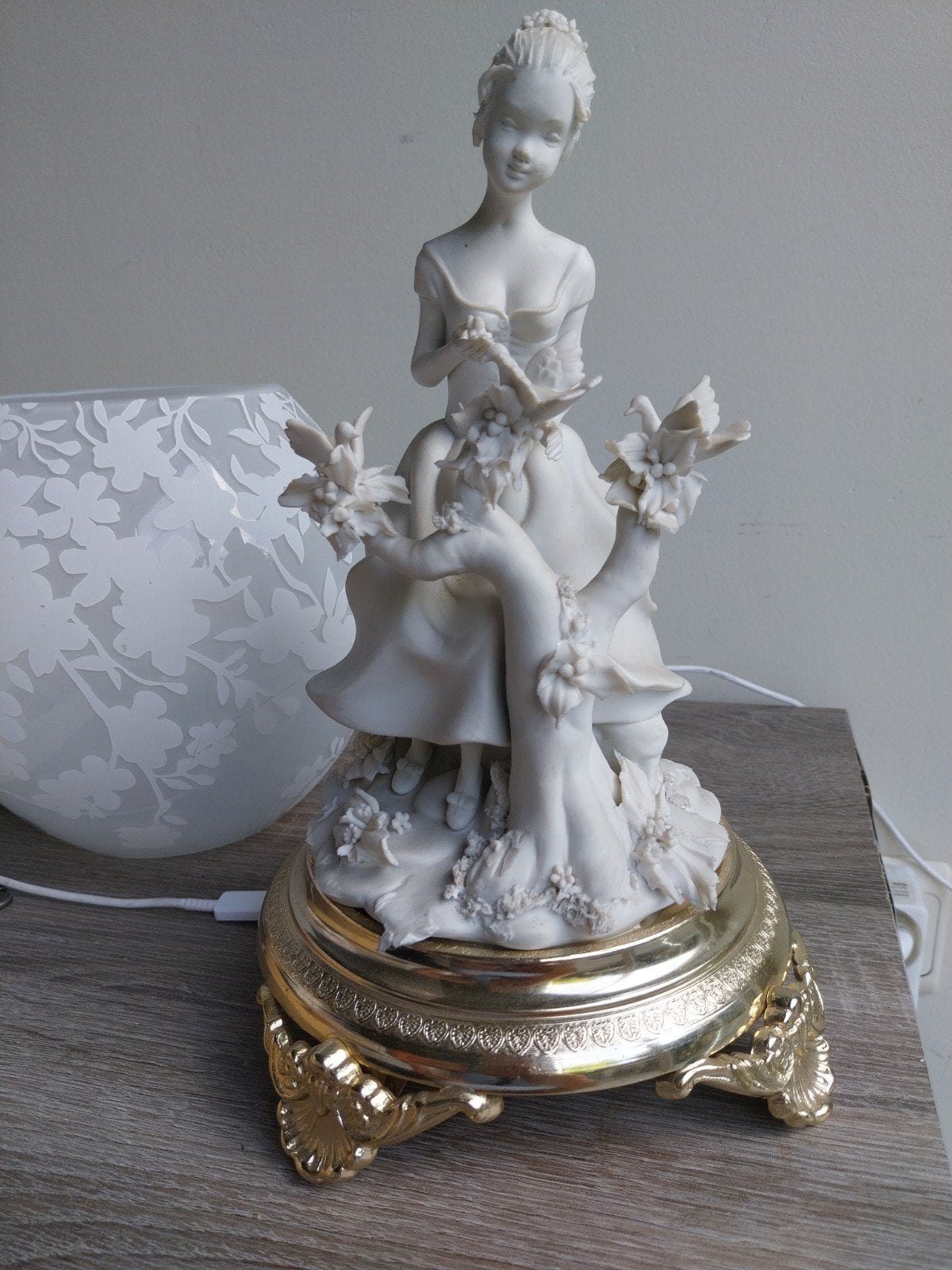 Italiaans Capodimonte porseleinen beeld - Cesare Villari, Ophalen