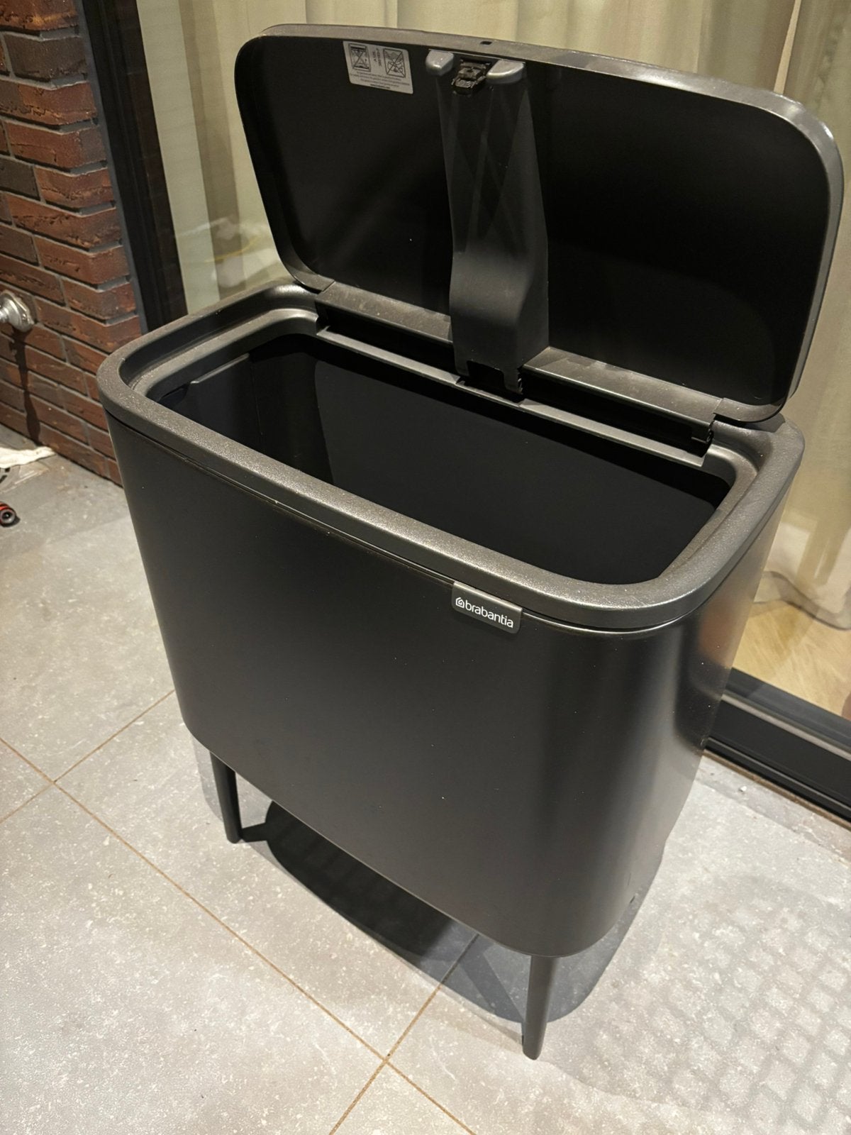 Brabantia vuilbak / prullenbak, Huis en Inrichting, Ophalen, Zo goed als nieuw
