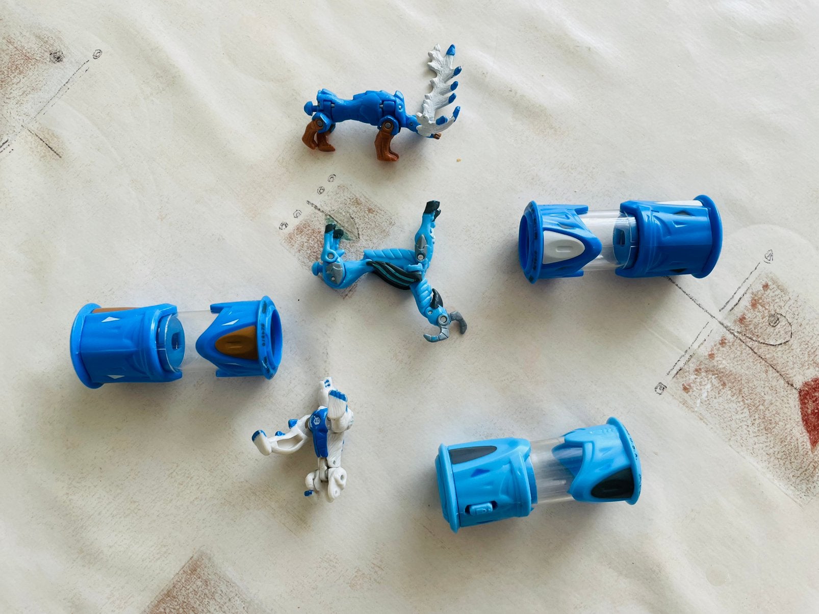 Lotje vintage actiefiguren speelgoed, Ophalen of Verzenden, Zo goed als nieuw