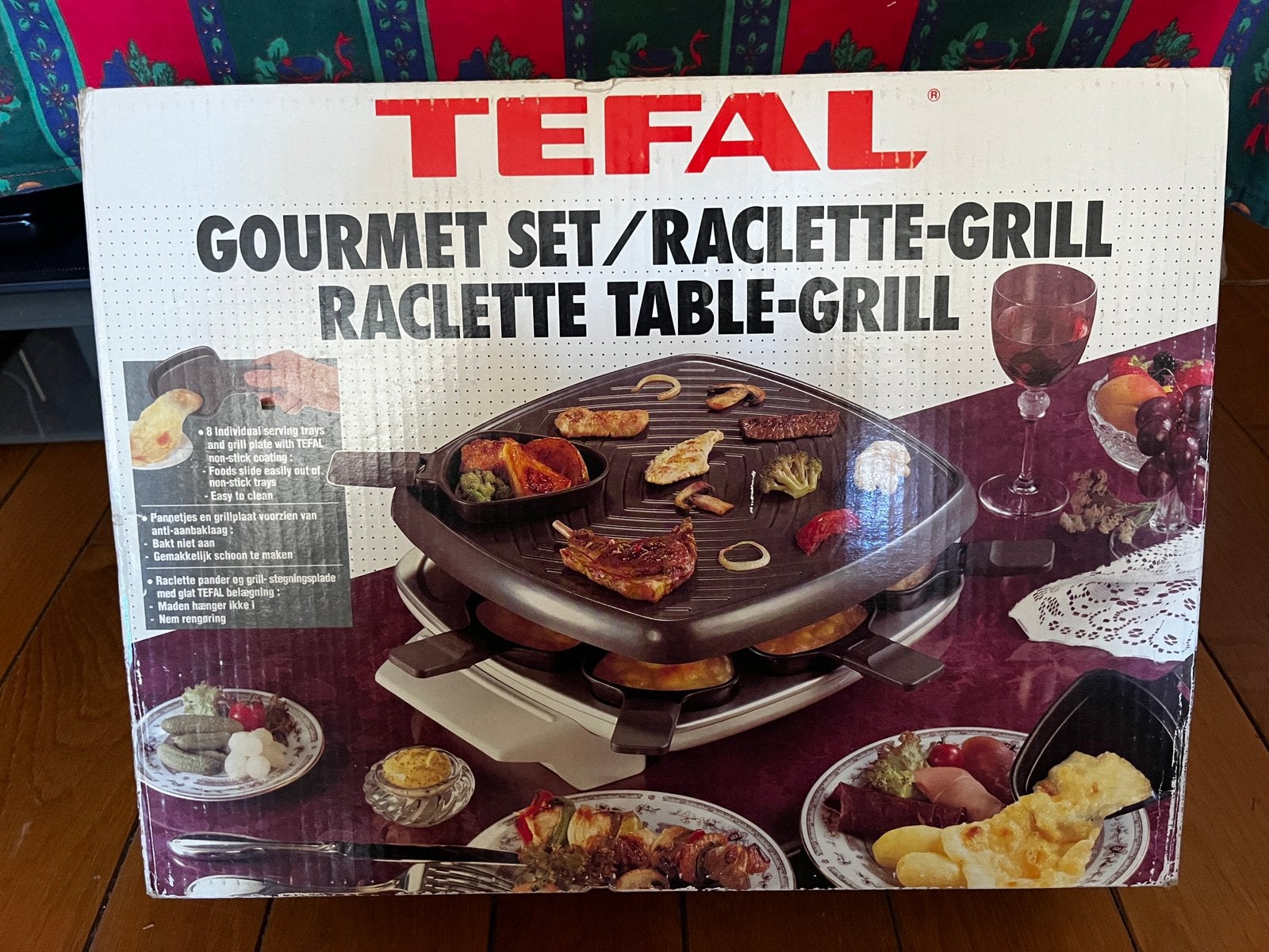 Tefal gourmetset, Ophalen, Gebruikt