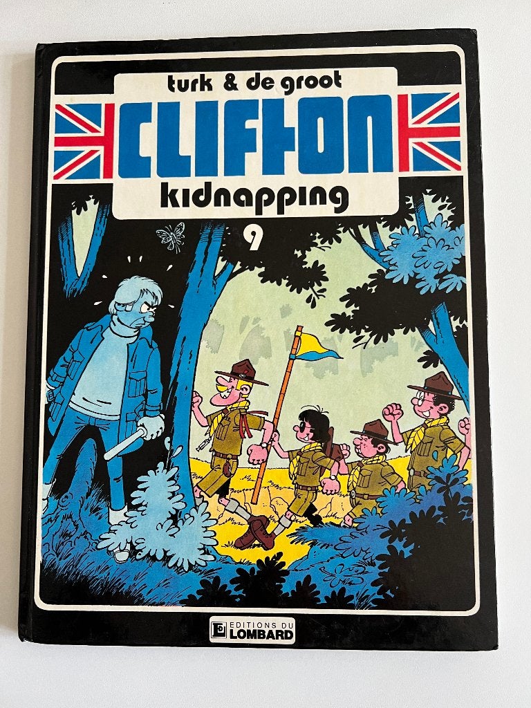 BD Clifton Kidnapping, Boeken, Gelezen, Turk & De Groot., Eén stripboek, Ophalen of Verzenden