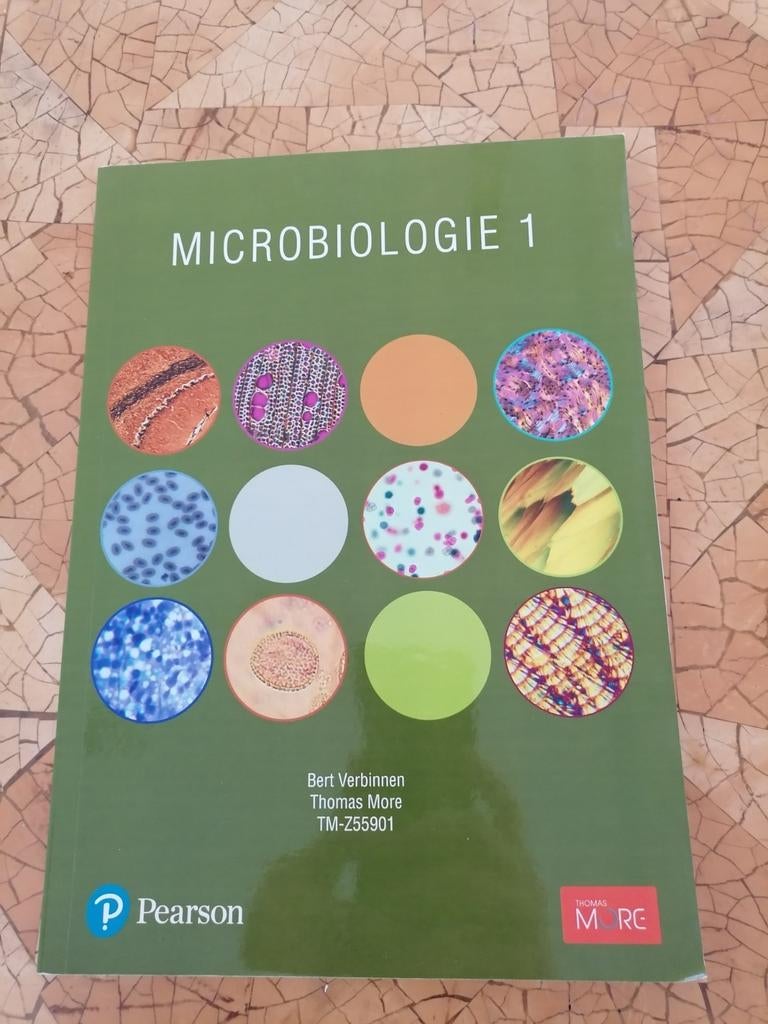 Cursus Microbiologie 1 - Pearson, Boeken, Ophalen