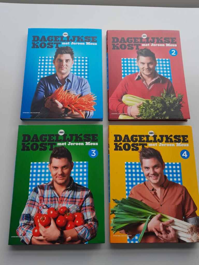 4 kook boeken Jeroen Meus, Boeken, Ophalen