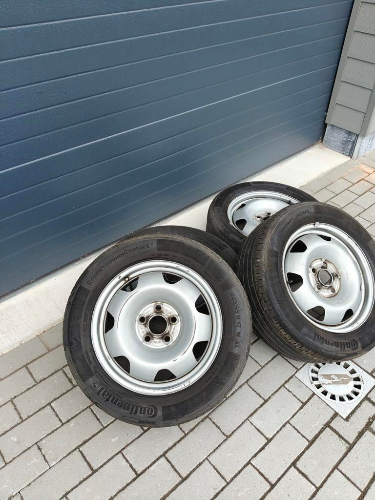Volkswagen Transporter 17 inch stalen velgen voor T5/t6/t6.1, Auto-onderdelen, Ophalen, 17 inch, Velg(en)