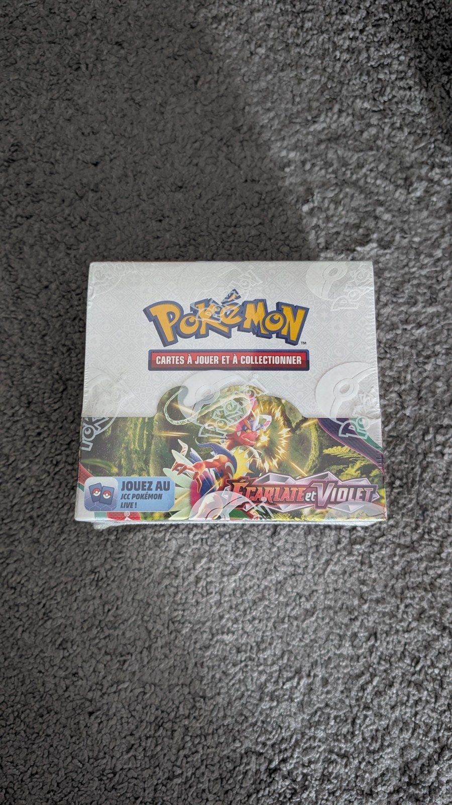 Display Pokémon Écarlate et Violet EV1 contenant 36 boosters, Enlèvement ou Envoi, Neuf, Booster box, Foil
