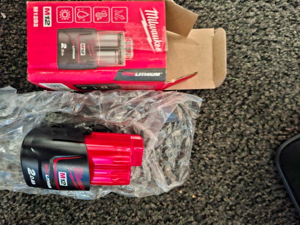 MILWAUKEE M12 B2 Li-ion accu 12V 2,0Ah, Ophalen of Verzenden