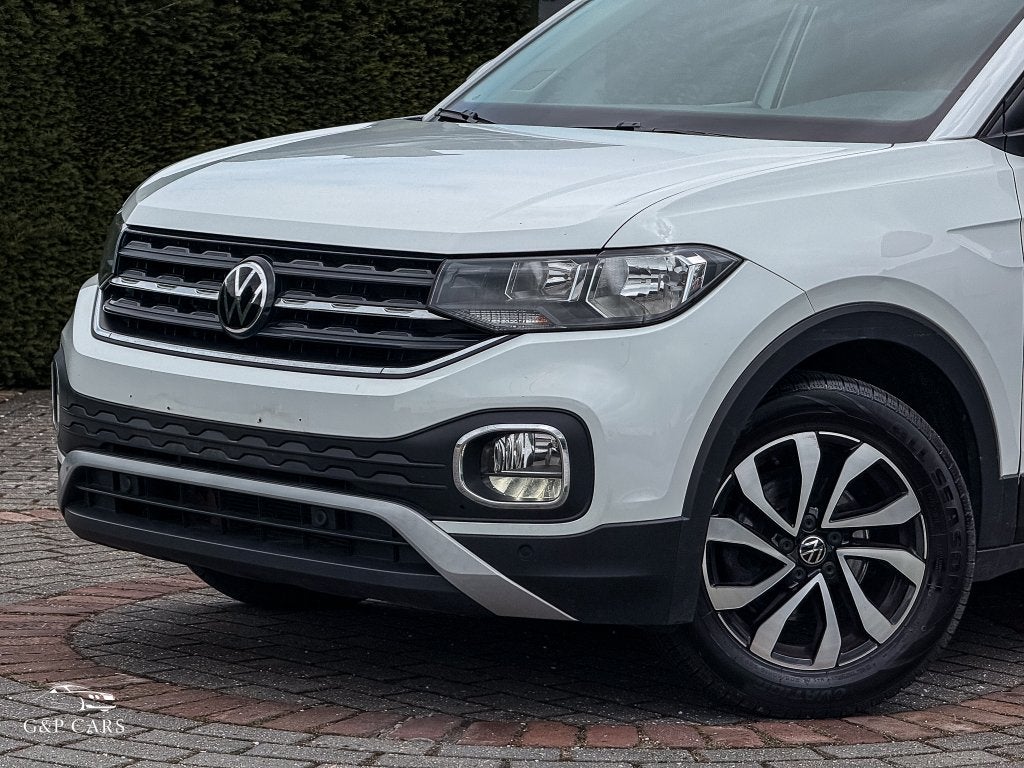 Volkswagen T-Cross Active/DSG/Navi/Carplay/Zetelverw./Assist, Wit, Bedrijf, 5 zetels, 5 deurs