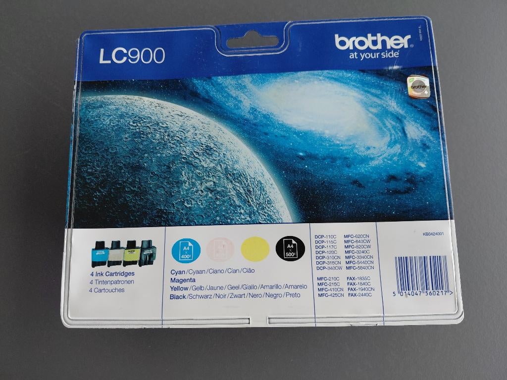 Boite Cartouches BROTHER  LC 900, Informatique & Logiciels, Enlèvement, Neuf, Autres types, Brother
