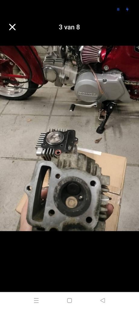 Daytona 88cc kit, Enlèvement