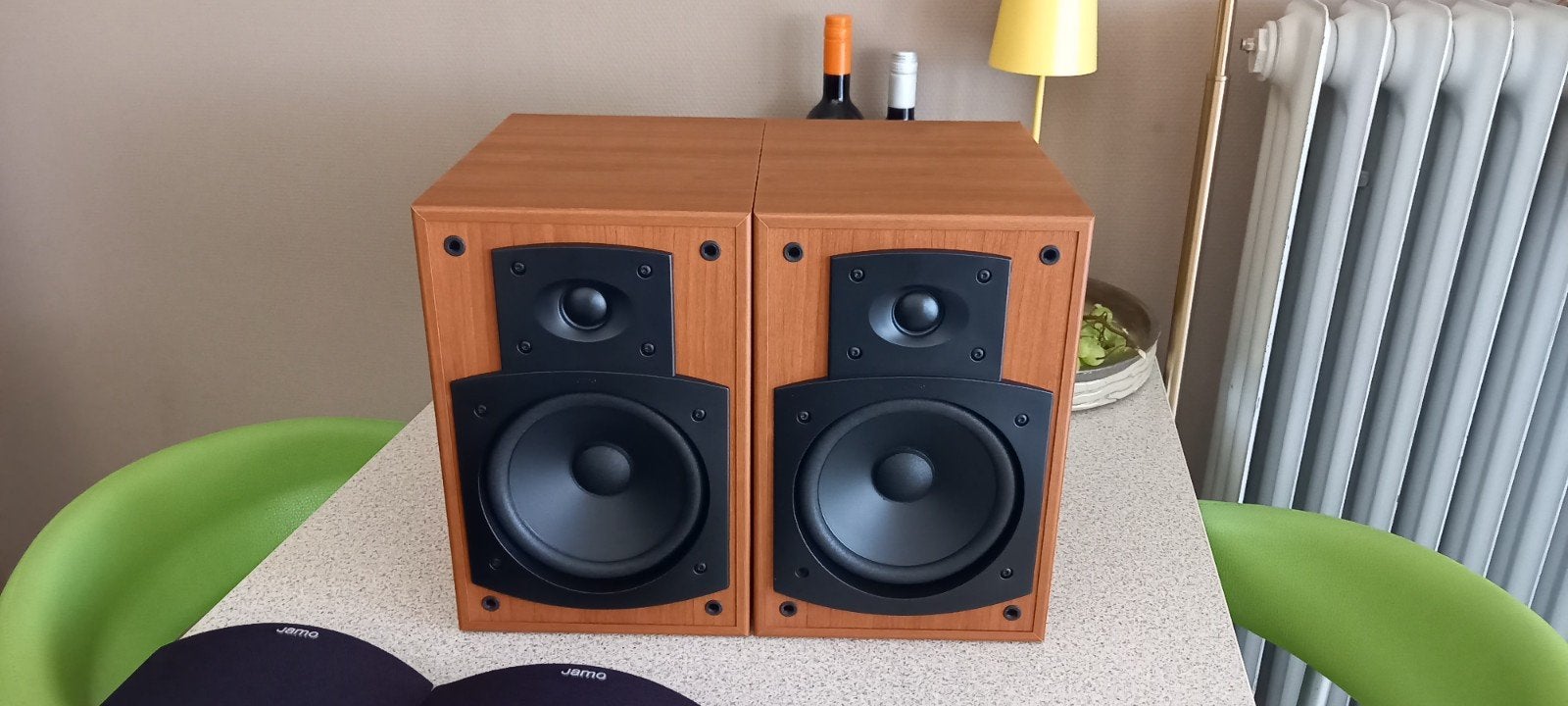 jamo e530 boekenplank luidsprekers, Ophalen, Zo goed als nieuw, 60 tot 120 watt, Basreflex