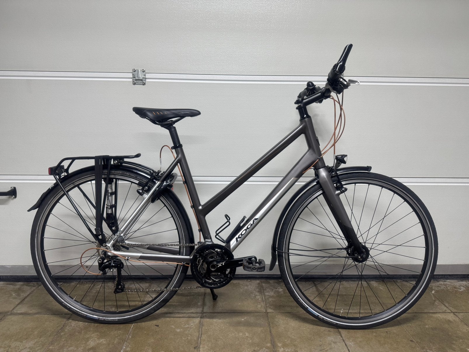 Koga Licht Deluxe, Fietsen en Brommers, Ophalen, 28 inch, 53 tot 56 cm, Velgrem