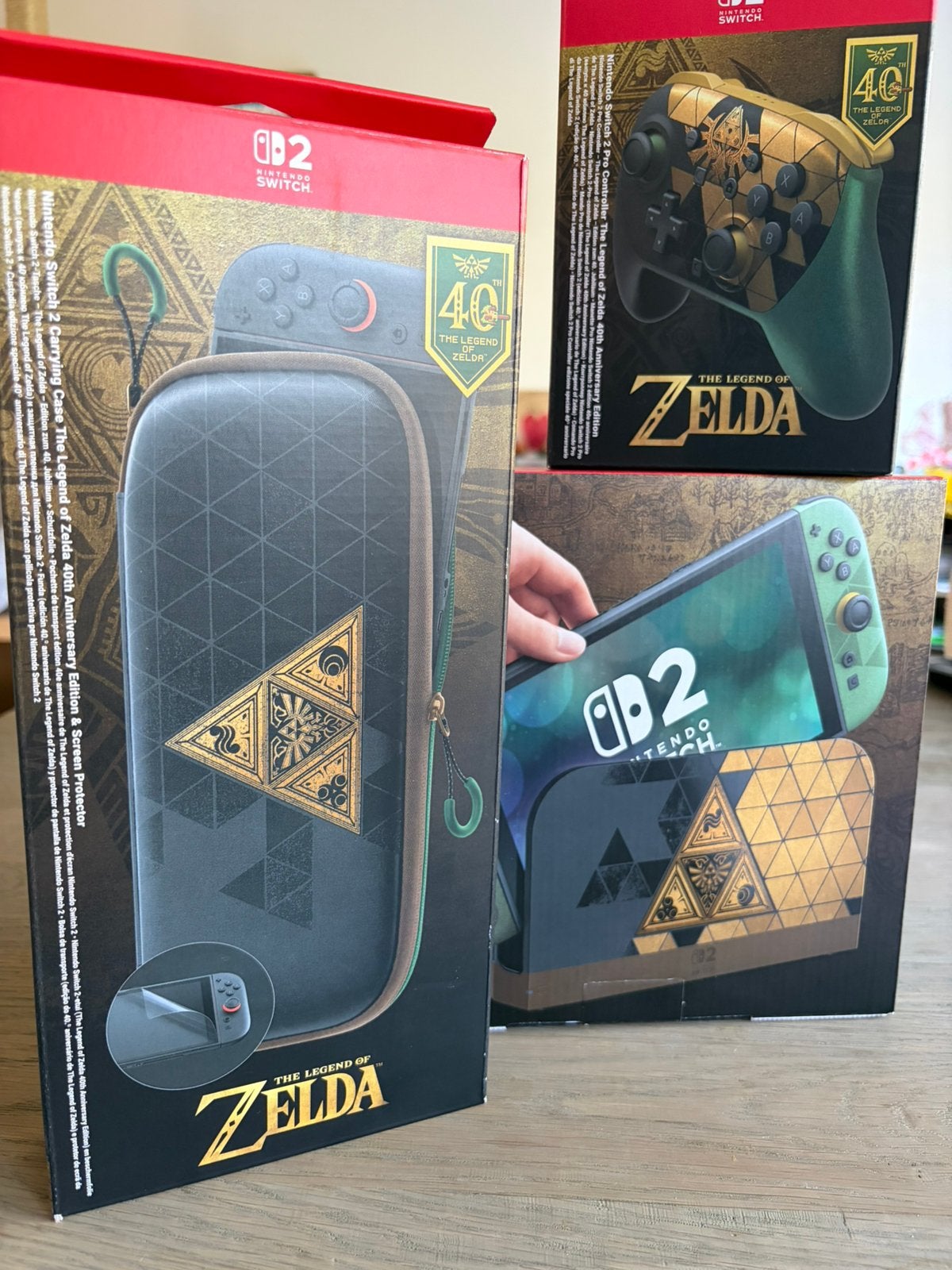 NIEUW Nintendo Switch 2 Zelda 40y Edition, Games en Spelcomputers, Ophalen, Nieuw