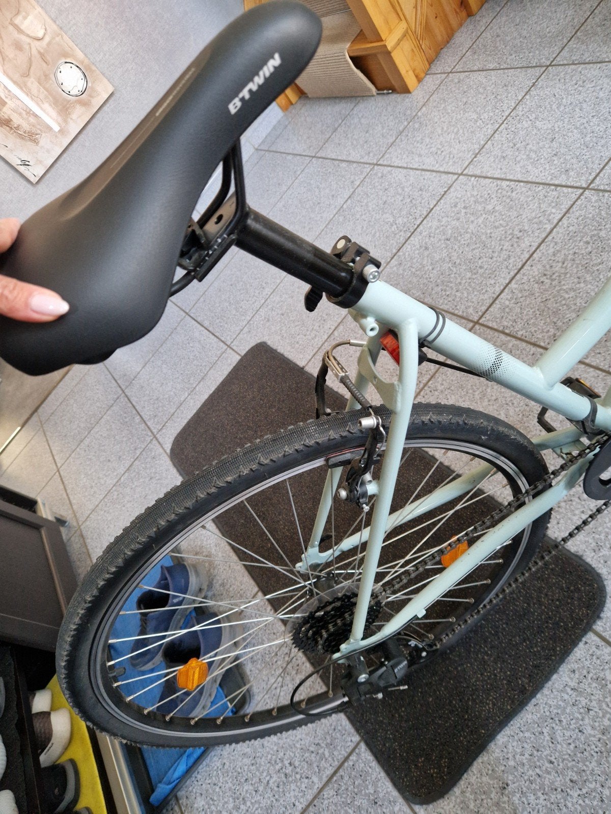 Damesfiets in zeer goede staat., Vélos & Vélomoteurs, Vélos | Femmes | Vélos pour femme, Enlèvement