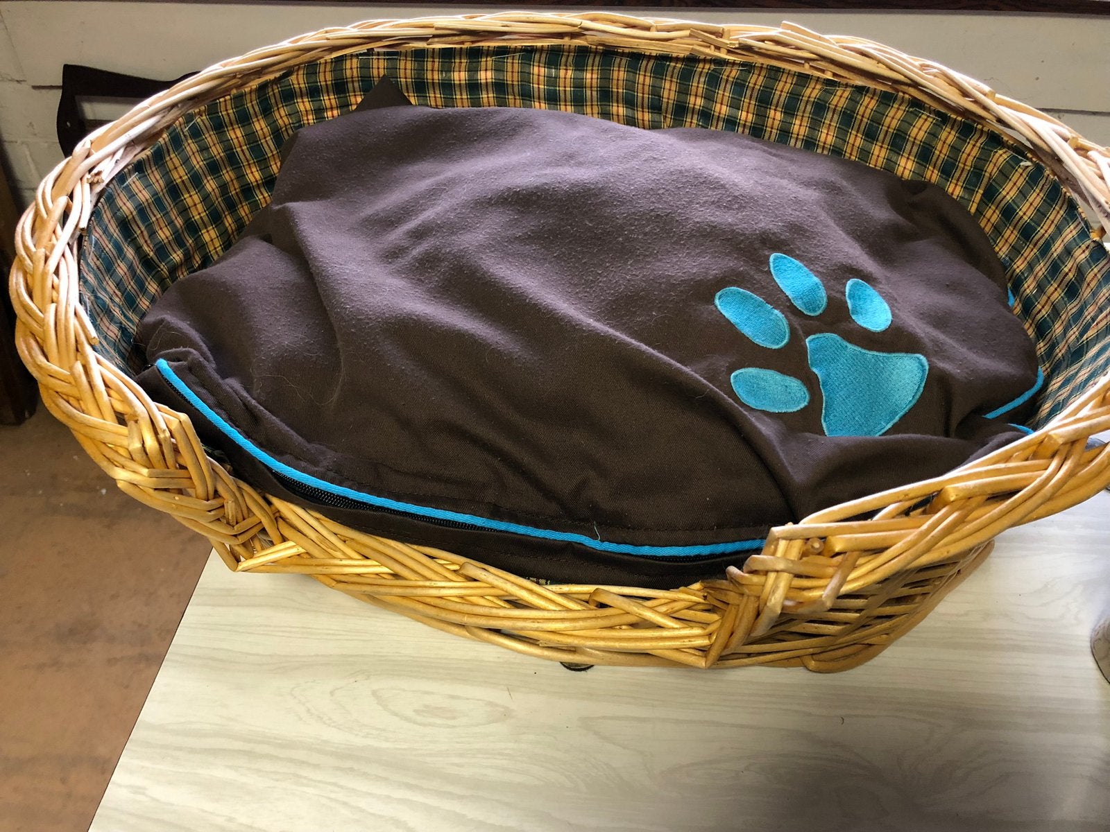 Hondenmand met kussen, Animaux & Accessoires, Enlèvement, Comme neuf